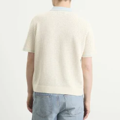 Wax London Belle Tipped Pointelle Shirt