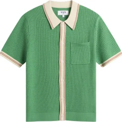 Wax London Belle Tipped Pointelle Shirt