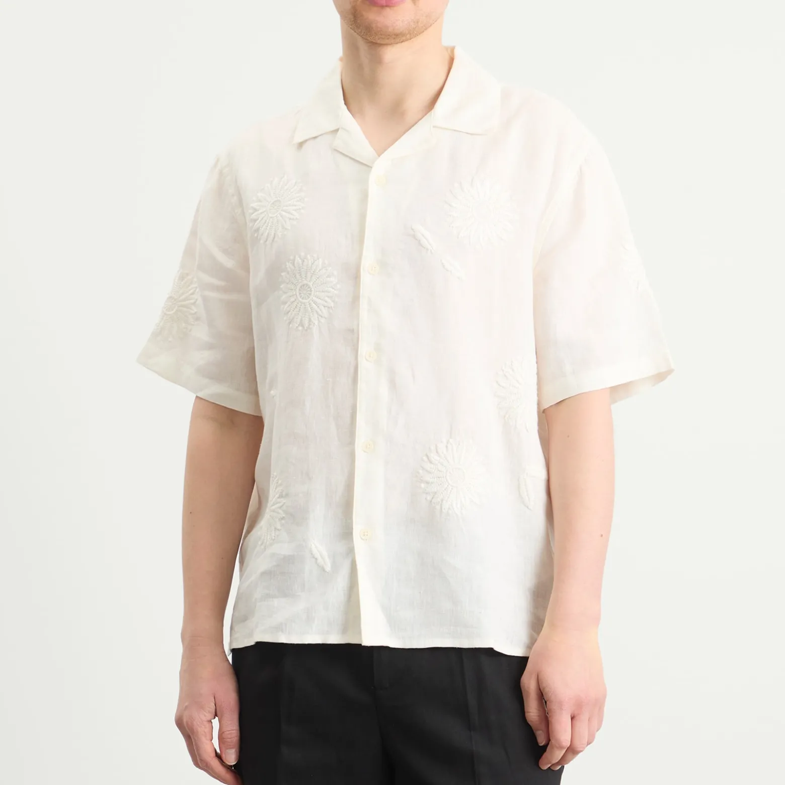 Wax London Didcot Chunky Flower Vacation Shirt