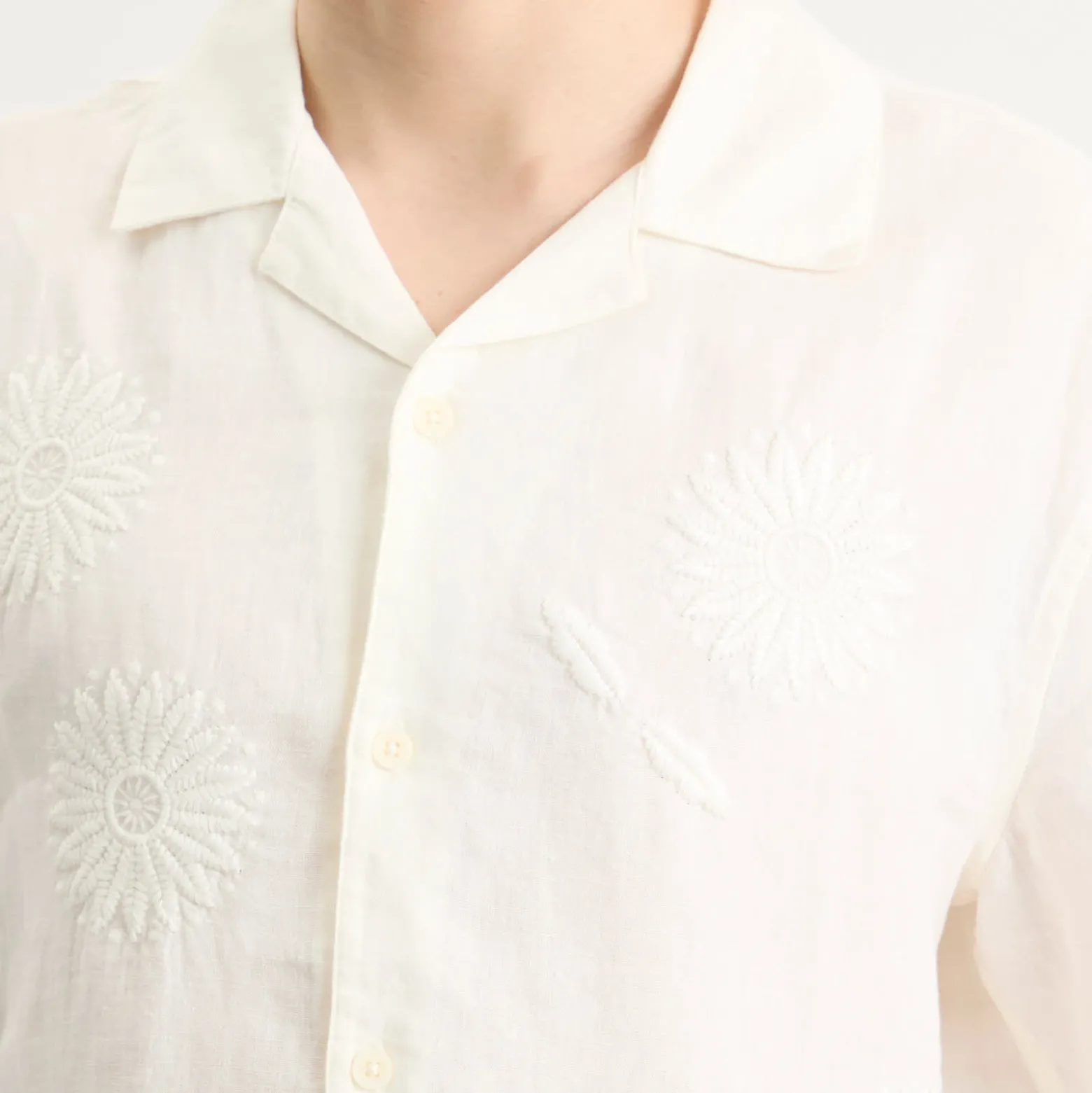 Wax London Didcot Chunky Flower Vacation Shirt