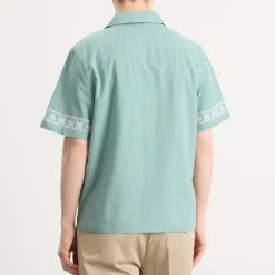 Wax London Didcot Placement Border Vacation Shirt