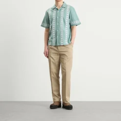 Wax London Didcot Placement Border Vacation Shirt