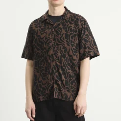 Wax London Didcot Two Tone Floral Vacation Shirt