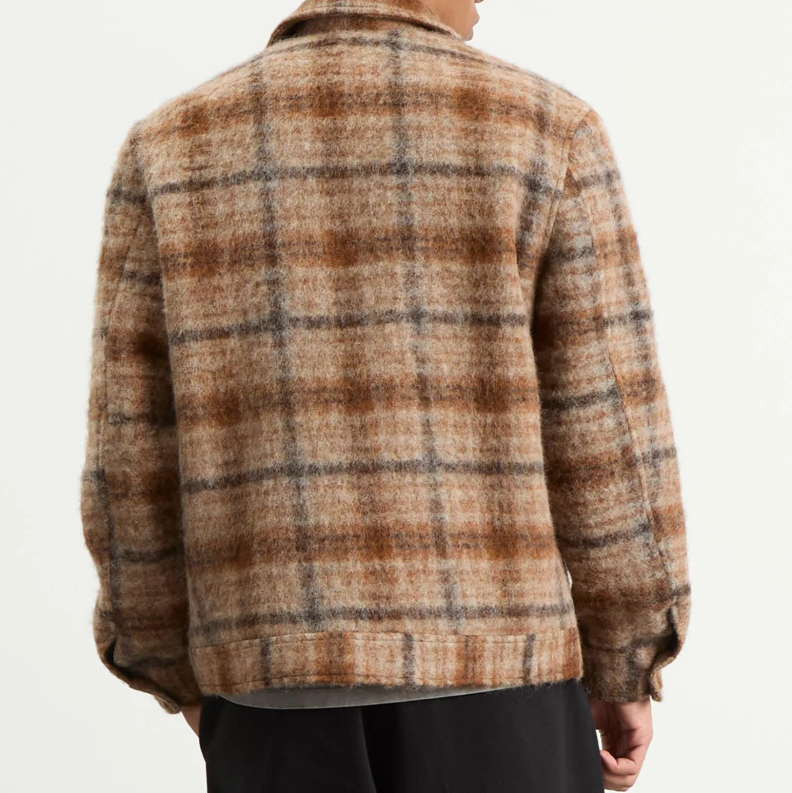 Wax London Heath Drawn Check Jacket