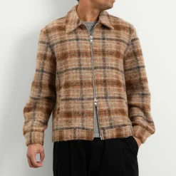 Wax London Heath Drawn Check Jacket