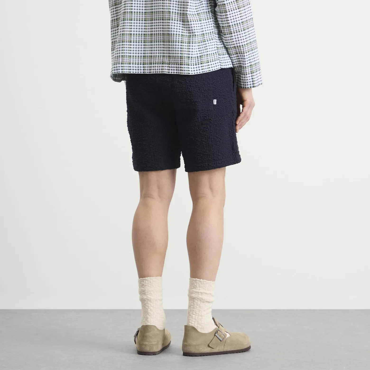 Wax London Kurt Jumbo Seersucker Shorts