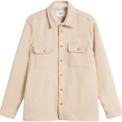 Wax London Lomond Thick Wool Blend Overshirt
