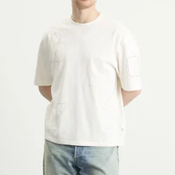 Wax London Milton Shapes Embroidery T-Shirt