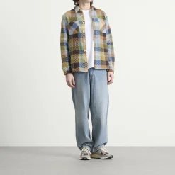 Wax London Whiting Pike Check Overshirt
