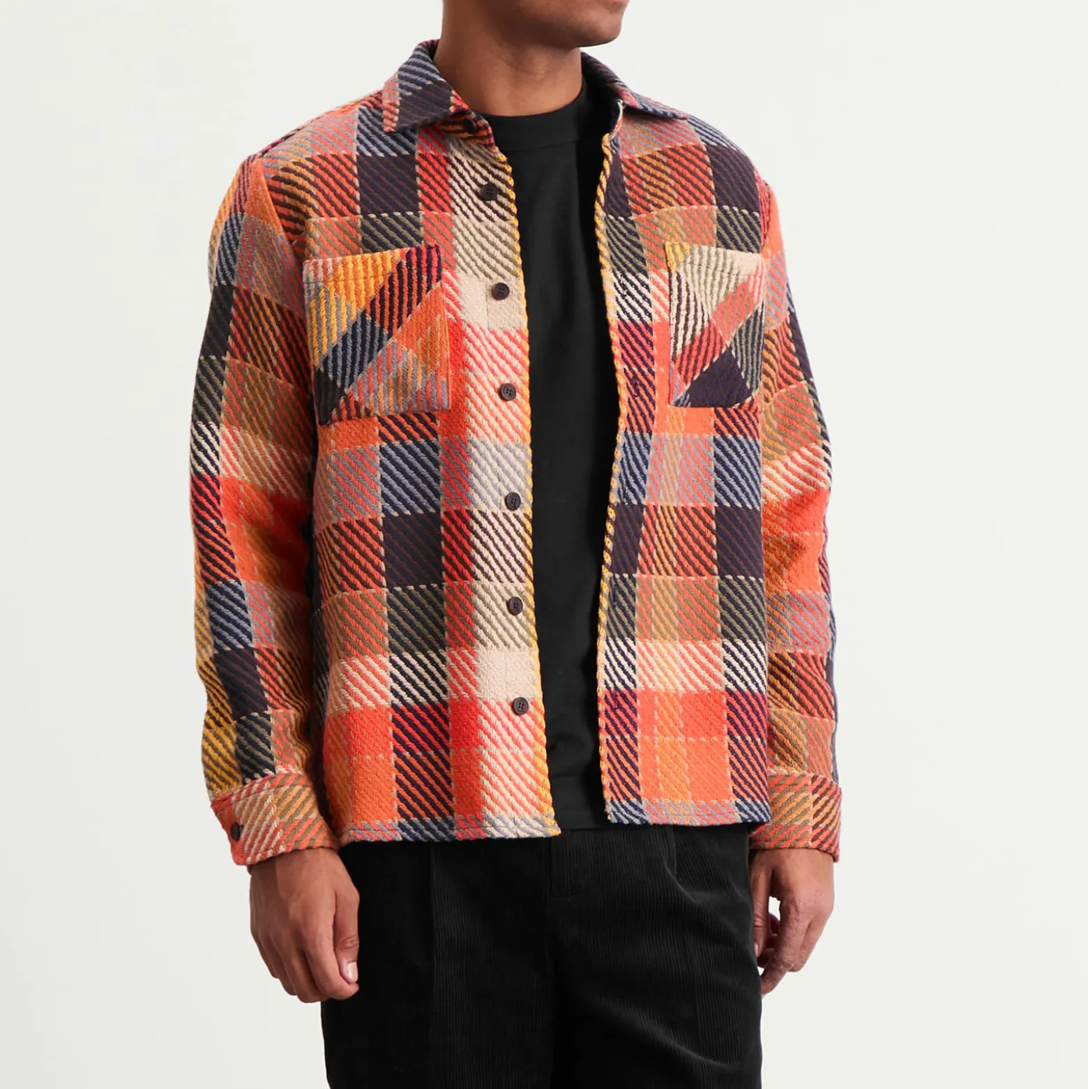 Wax London Whiting Pike Check Overshirt