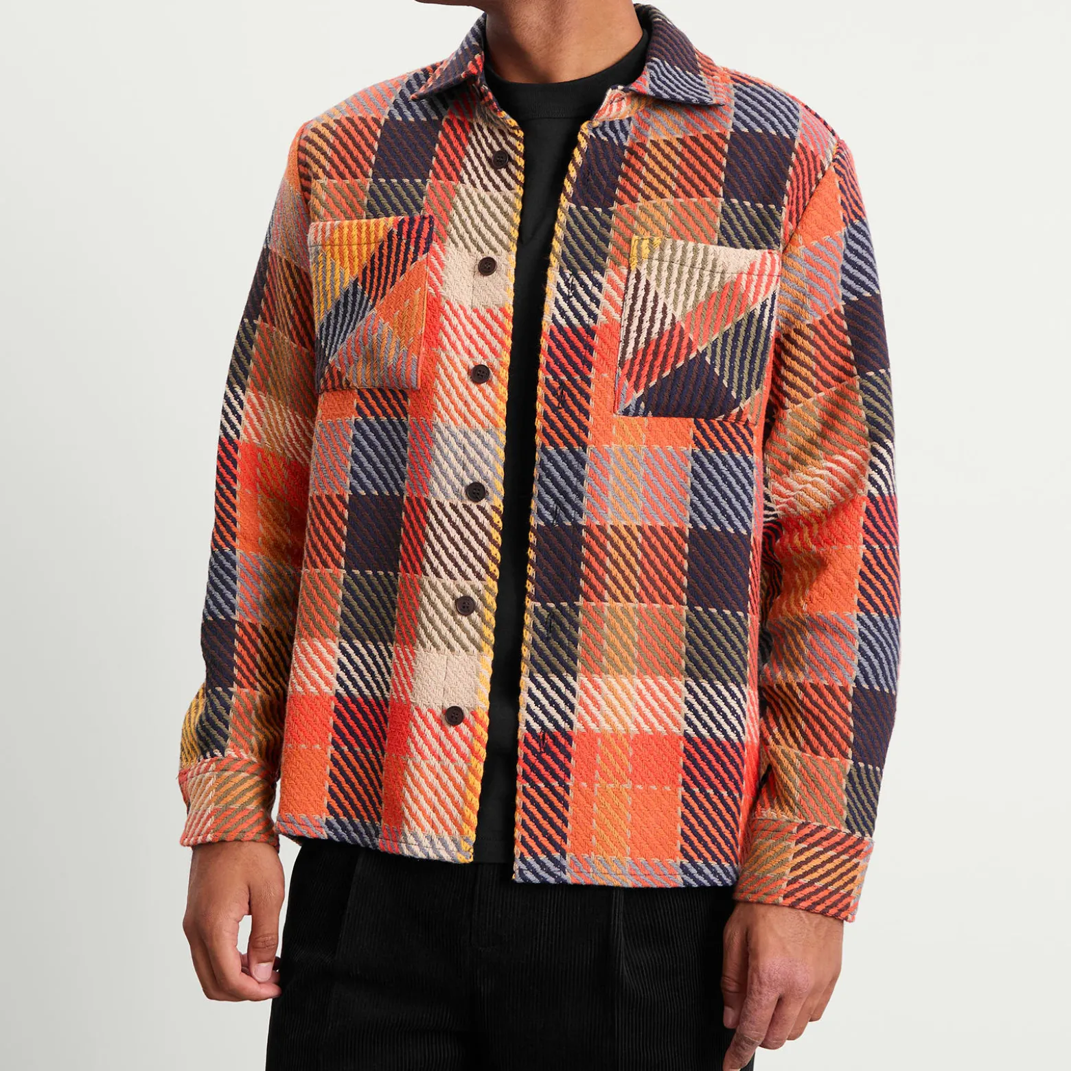 Wax London Whiting Pike Check Overshirt