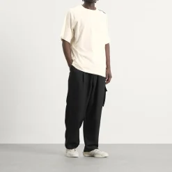 Y-3 Distressed Short Sleeve T-Shirt