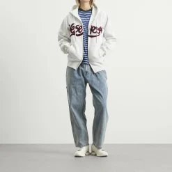 YESEYESEE Comfy Denim Carpenter Pants