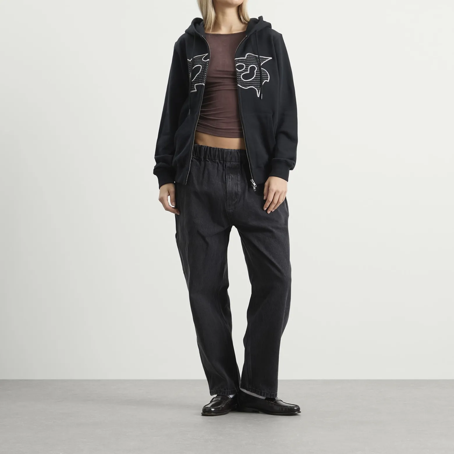YESEYESEE Comfy Denim Carpenter Pants