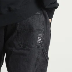 YESEYESEE Comfy Denim Carpenter Pants