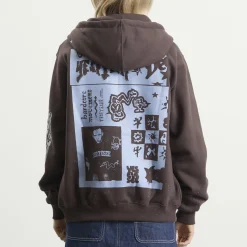 YESEYESEE Scanned Zip-up Hoodie