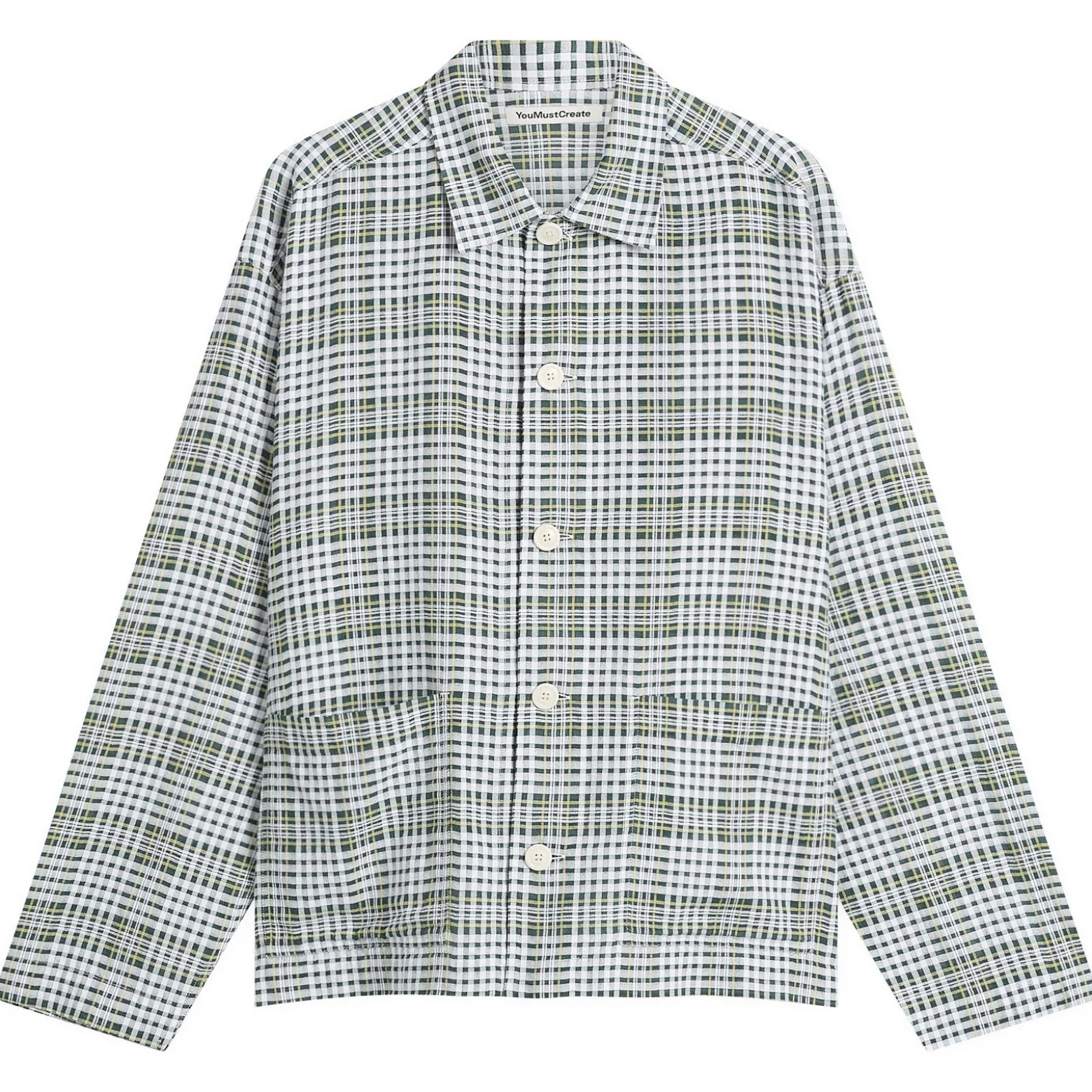 YMC Cotton Check PJ Overshirt