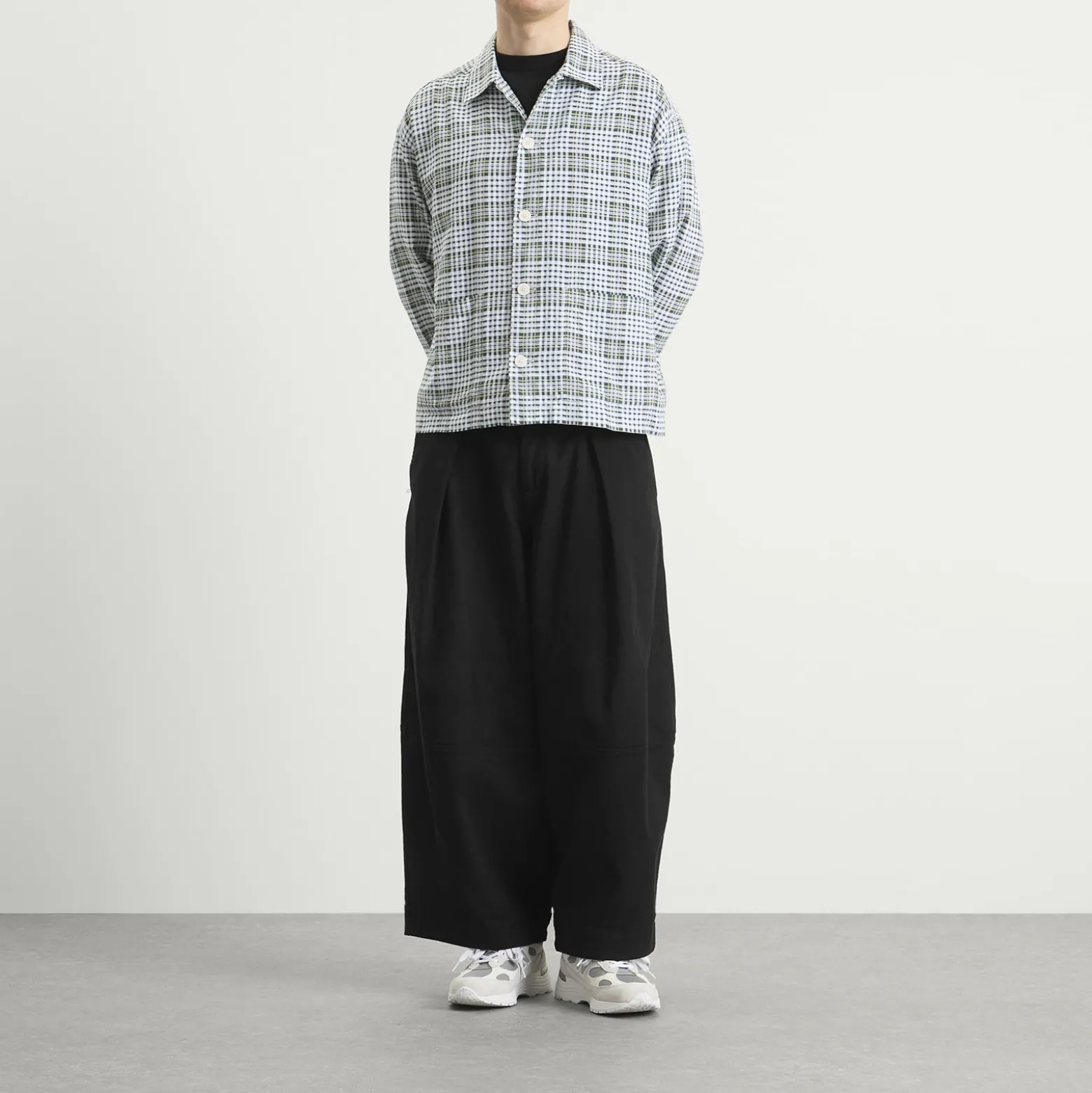 YMC Cotton Check PJ Overshirt