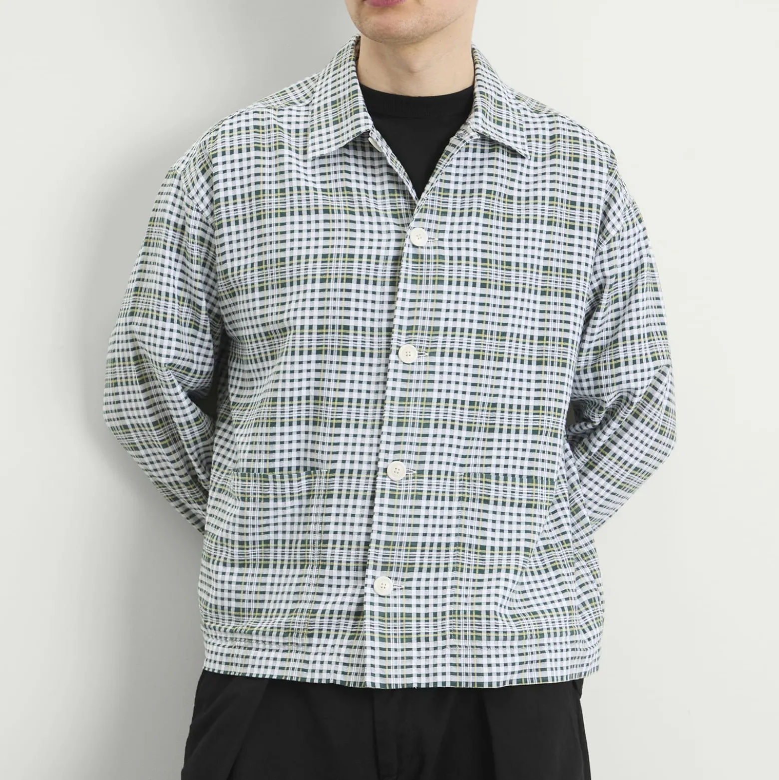 YMC Cotton Check PJ Overshirt