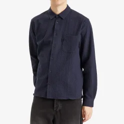 YMC Curtis Seersucker Shirt