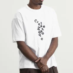 YMC Jumbled Logo Print Triple T Shirt