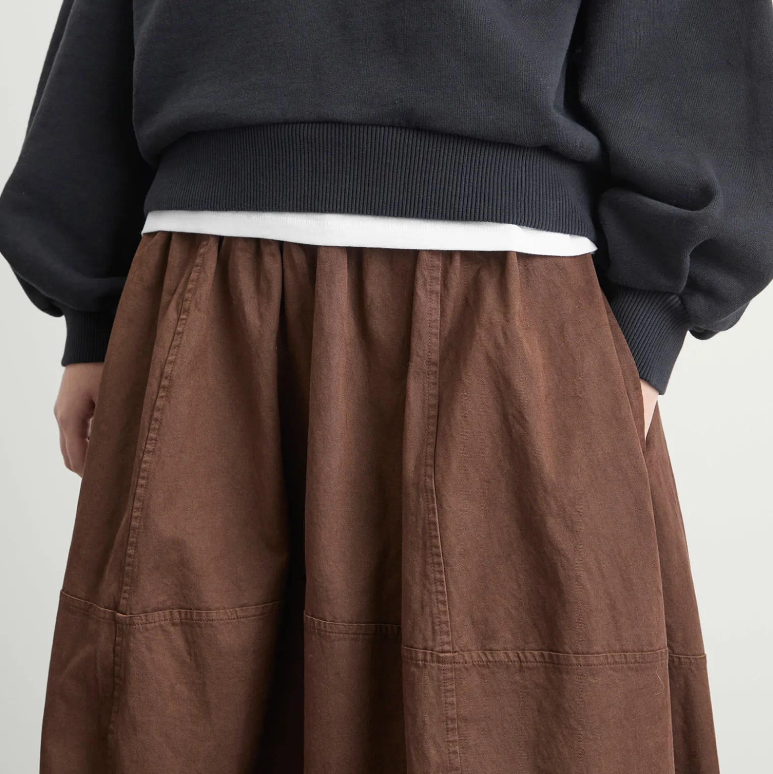 YMC Parachute Midi Skirt