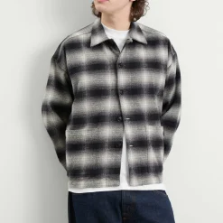 YMC PJ Check Flannel Overshirt