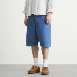 YMC 90'S Denim Twisted Shorts