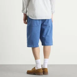 YMC 90'S Denim Twisted Shorts
