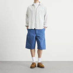 YMC 90'S Denim Twisted Shorts