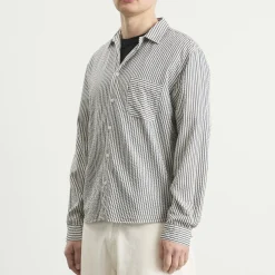 YMC Seersucker Stripe Curtis Shirt