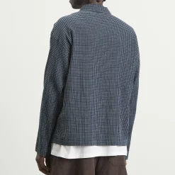 YMC Waffle Check PJ Shirt