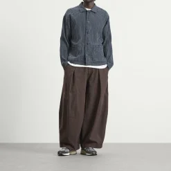 YMC Waffle Check PJ Shirt