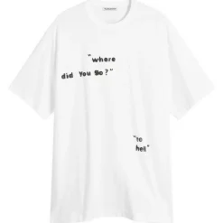 YMC Where Did You Go Print Triple T Shirt
