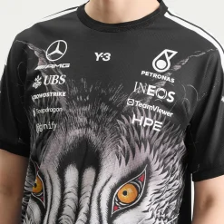 Y-3 x Mercedes F1 Driver Short Sleeve Jersey