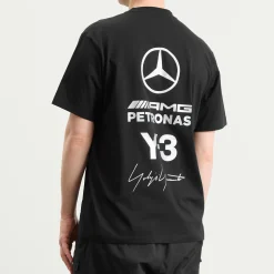 Y-3 x Mercedes F1 Logo Short Sleeve T-Shirt